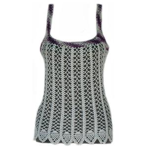 Flexible Fashions - Certainly Circular Tank Top Crochet Pattern